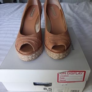 Banana Republic "Dylan" peep toe Espadrilles